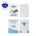 Game board di cartone personalizzato Animal Alphabet Flash Card